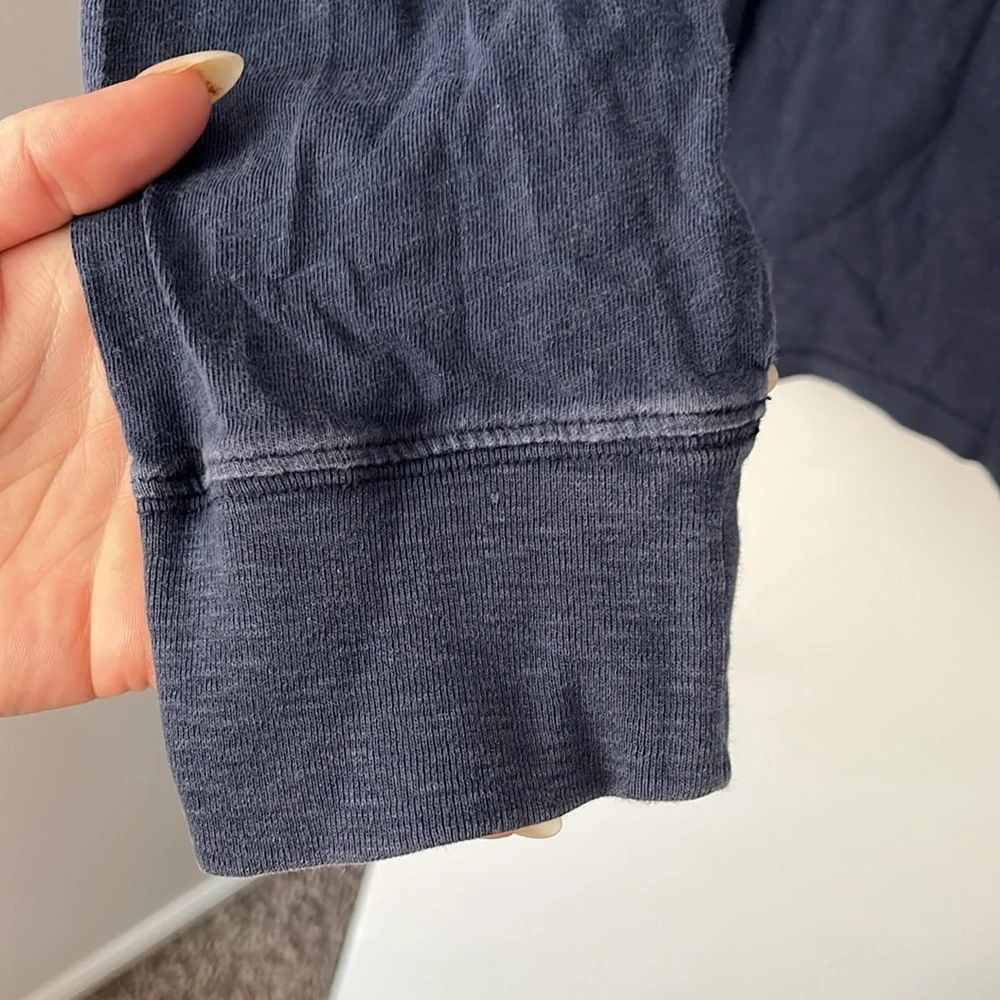 J. Crew Men's Navy Crew Neck Long Sleeve Shirt XL